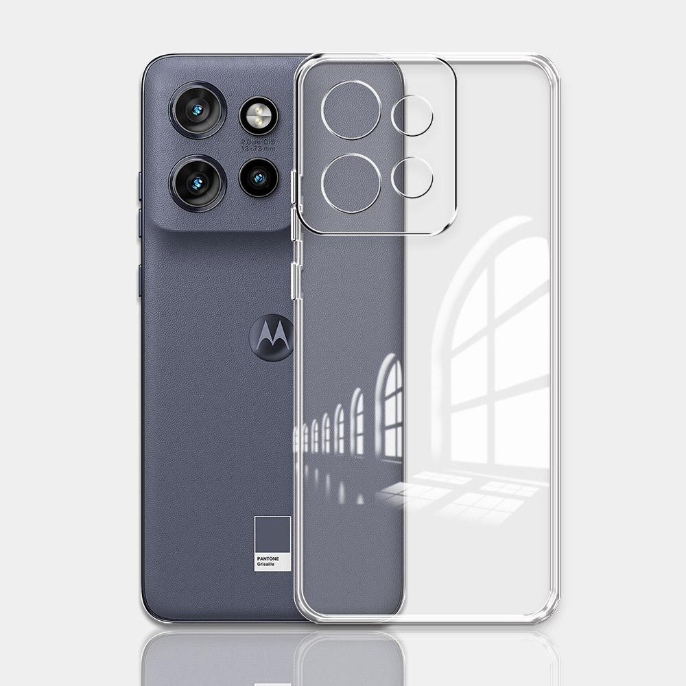 For Moto Edge 50 Neo Moto S50 Case Clear Soft Silicone Bumper Phone Case For Moto Edge 50 Fusion Transparent Shockproof Cover