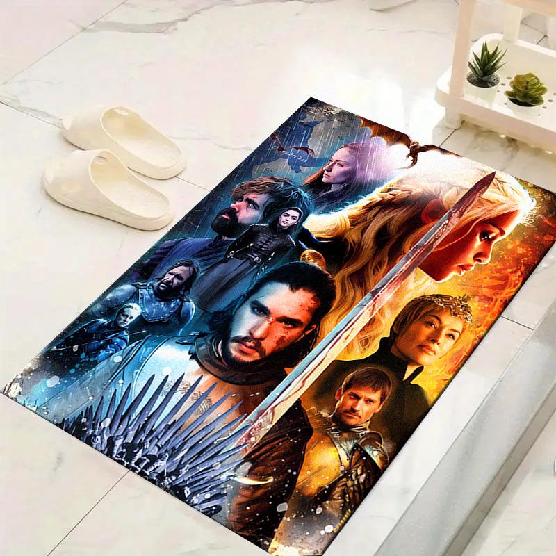 Thrones Game Carpet Rug for Living Room Bedroom Home Sofa Decoration,Kids play Non-slip Floor Mat