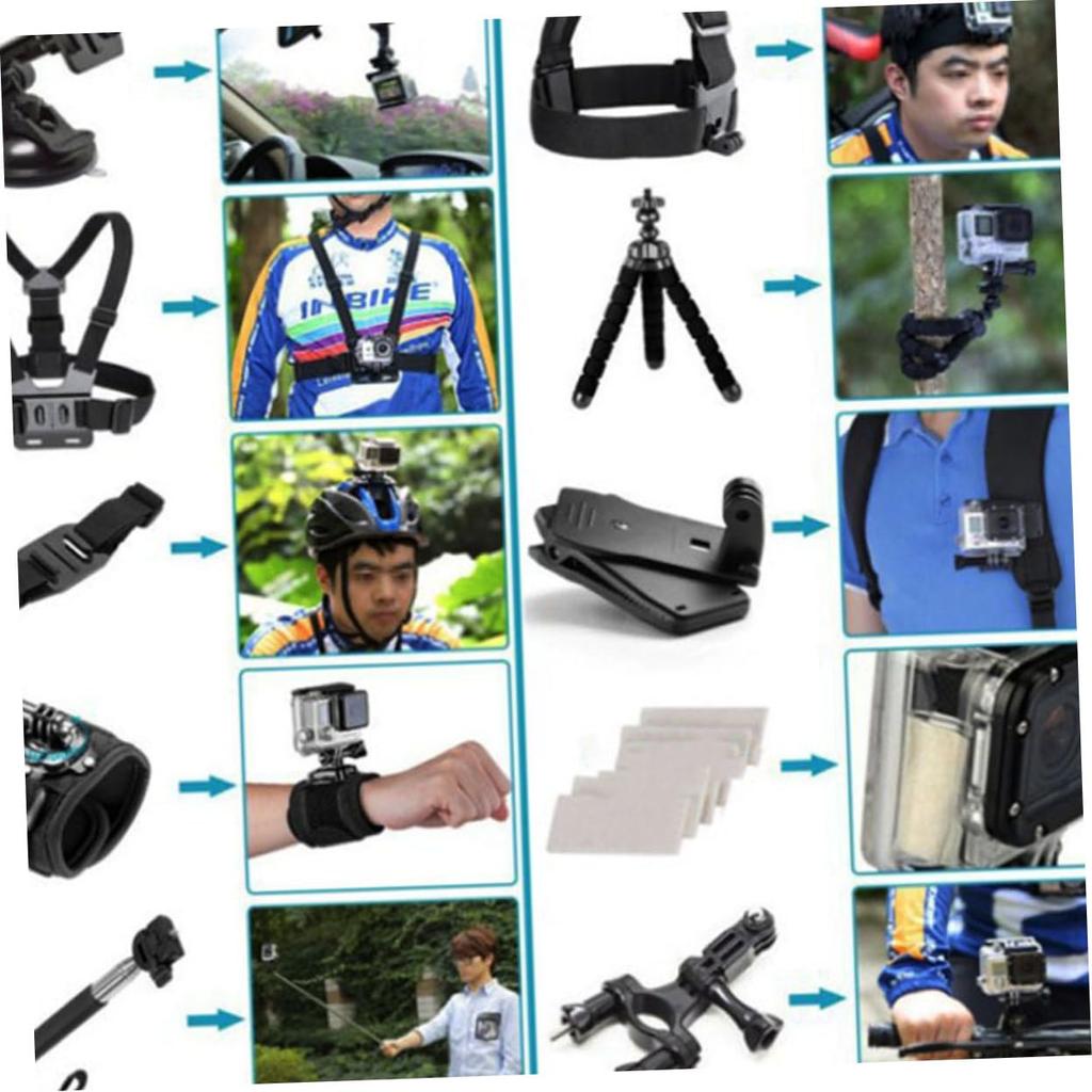 50 1 Аксессуары Аксессуары для экшн-камеры Палка для селфи для экшн-камеры Аксессуары для улицы Спортивные аксессуары Плавающая палка Инструмент для спортивной камеры