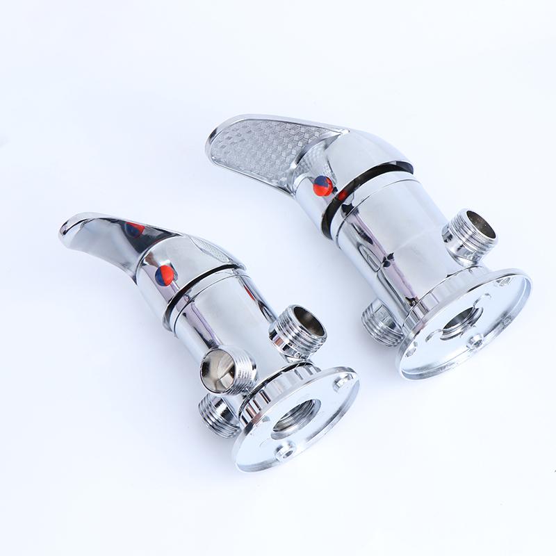 Солнечный водонагреватель Смесительный клапан Горячий Холодный Смеситель Ручка Переключатель 3-ходовой Клапан для смесителя для ванной Комната Душевой Разветвитель Соединитель