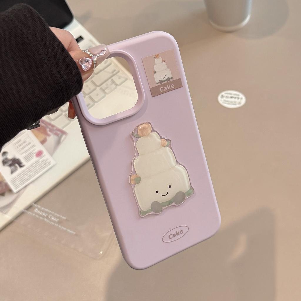 Three-dimensional Cream Cake 15promax Apple 17 Mobile Phone Case Iphone16 Suitable for 13 Girl Cartoon 12