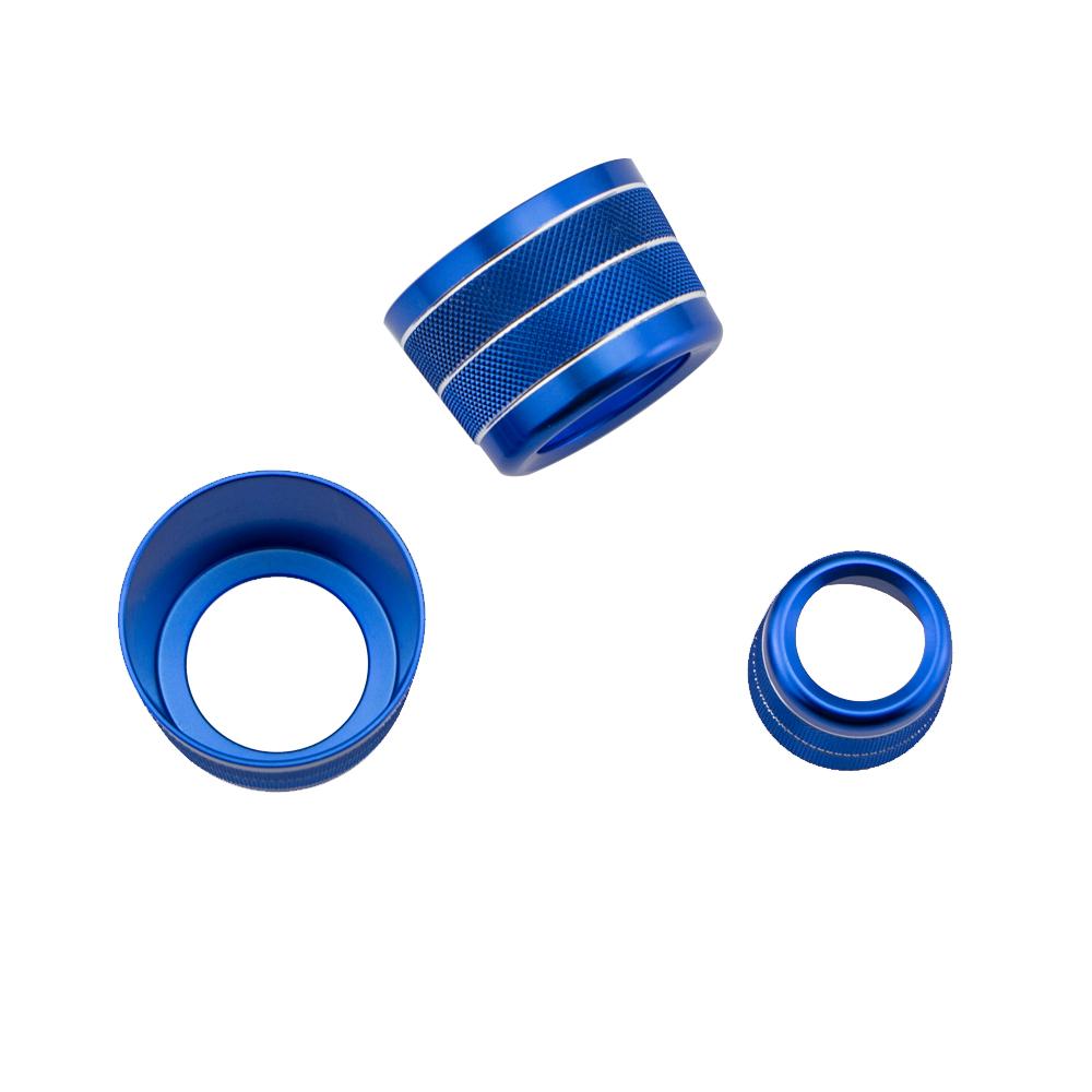 3 шт., ручки кондиционера громкости автомобиля, кнопка управления аудио, кольцо, накладка для BMW X3 G01 X4 G02 5 серии G30 6gt GT6