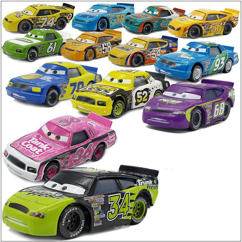 Portable Disney Pixar Cars Racer King Mini Model Alloy Car For Fun Childrens Playtime