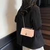 Summer Niche Single Shoulder Small Bag Women's 2025 New Versatile Small Square Bag Fashion Mini Chain Messenger Bag