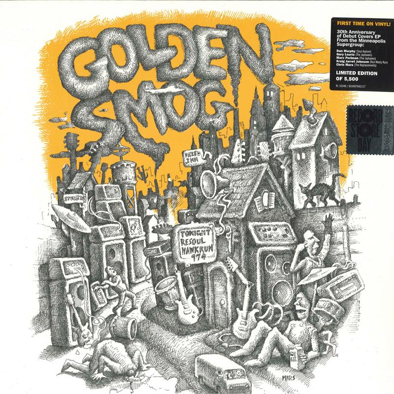 12-дюймовая пластинка GOLDEN SMOG - On Golden Smog 0603497842117 Rykodisc, Rhino 2022 Европа Рок