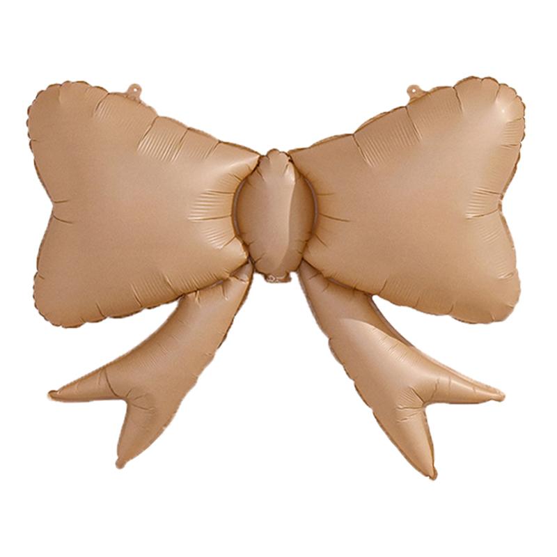 1 шт. новый цветной бант из алюминиевой пленки, воздушный шар, подходящий для празднования дня рождения, вечеринки, домашнего фона, украшения