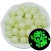 Materials Luminous Beads Candy Color Handmade Round Necklace Bracelet Making DIY Accessories Acrylic 50pcs 6mm/8mm/10mm Delicate Jewelry