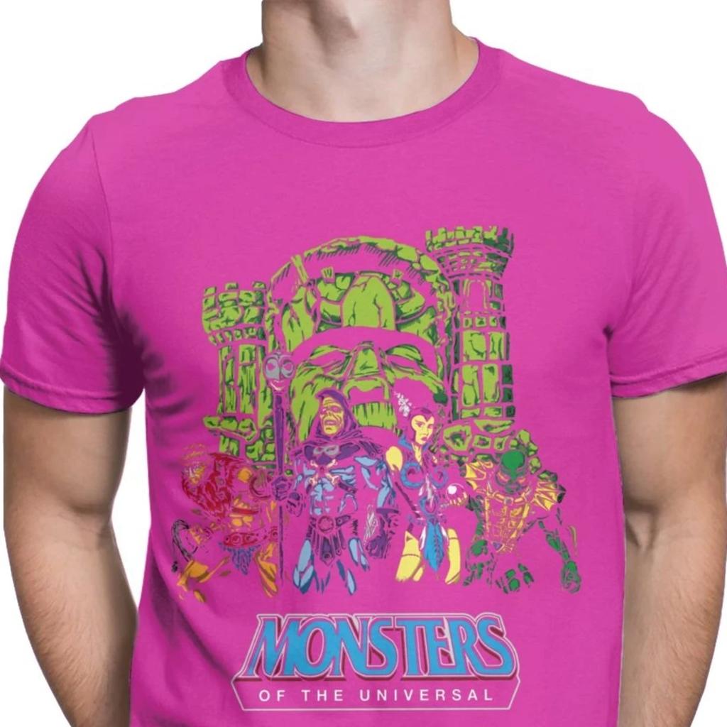 Monsteerrs Of The Universal HeMan Of The Universe Men T Shirts Skeletor 80s SheRa Beasstt Tee T Shirts Cotton
