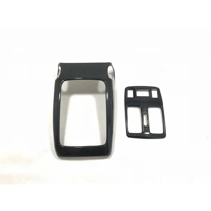 For Jeep Grand Cherokee 2011-2014 2015 2016 - ABS Rear AC Condition Outlet Vent Cover Trims Armrest Box Anti Kick Board