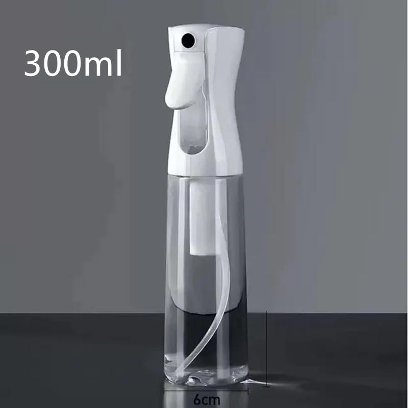 200ml/300ml Press Spray Bottle Continuous High Pressure Toner Emulsion Essence Bottled Ultra-fine Atomized Disinfection Sprayer