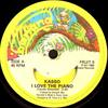 7-дюймовая пластинка KASSO I Love The Piano FRUIT9 Banana Records 1984 UK Танцевальная Электроника Б/у