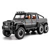 1/20 Scale Mercedes Benz AMG G63 6X6 Off Road SUV Alloy Metal Diecast Car Model Sound & Light Simulated Collectibles Birthday Gift Boy