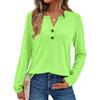 Women's Solid Color Long Sleeve Shirts Elegant Casual Tops Trendy Shirts Tops