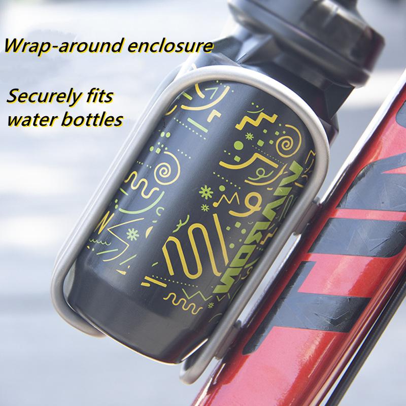 CNC Велоаксессуары Титановый Держатель для Стакана Держатель для Бутылки для Велосипеда МТБ Ti Флягодержатель для Bromptonm / Горного Дорожного Велоспорта Велозапчасть