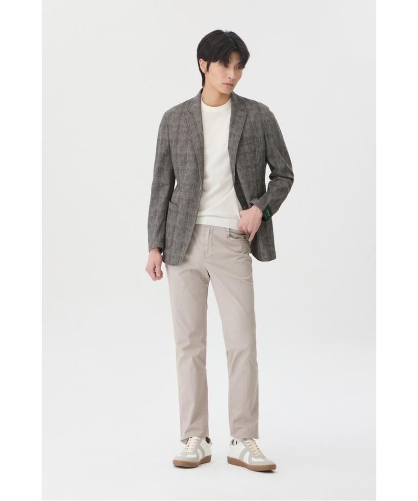 Brentwood Cotton Washed Check Jacket Brjcs26271Khx