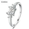 Классическое кольцо Lindon из медного сплава с цирконием, женские ювелирные изделия, свадебный подарок для вечеринки