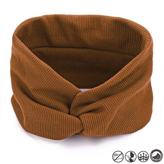 13 цветов, хлопковая повязка на голову, женская удобная повязка на голову, эластичные ленты для волос с узлом, аксессуары для волос с крестом