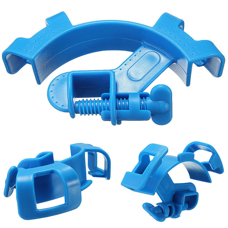 Аквариумная фильтрация, водопровод, фильтр, держатель шланга для крепления трубки, аквариума, синий