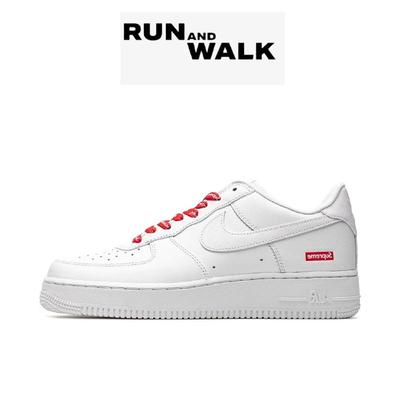 X Supreme Air Force 1 низкий белый CU9225-100