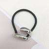 Smooth Hair Rope Hair Accessories Hair Loop New Metal Hair Tie  Women