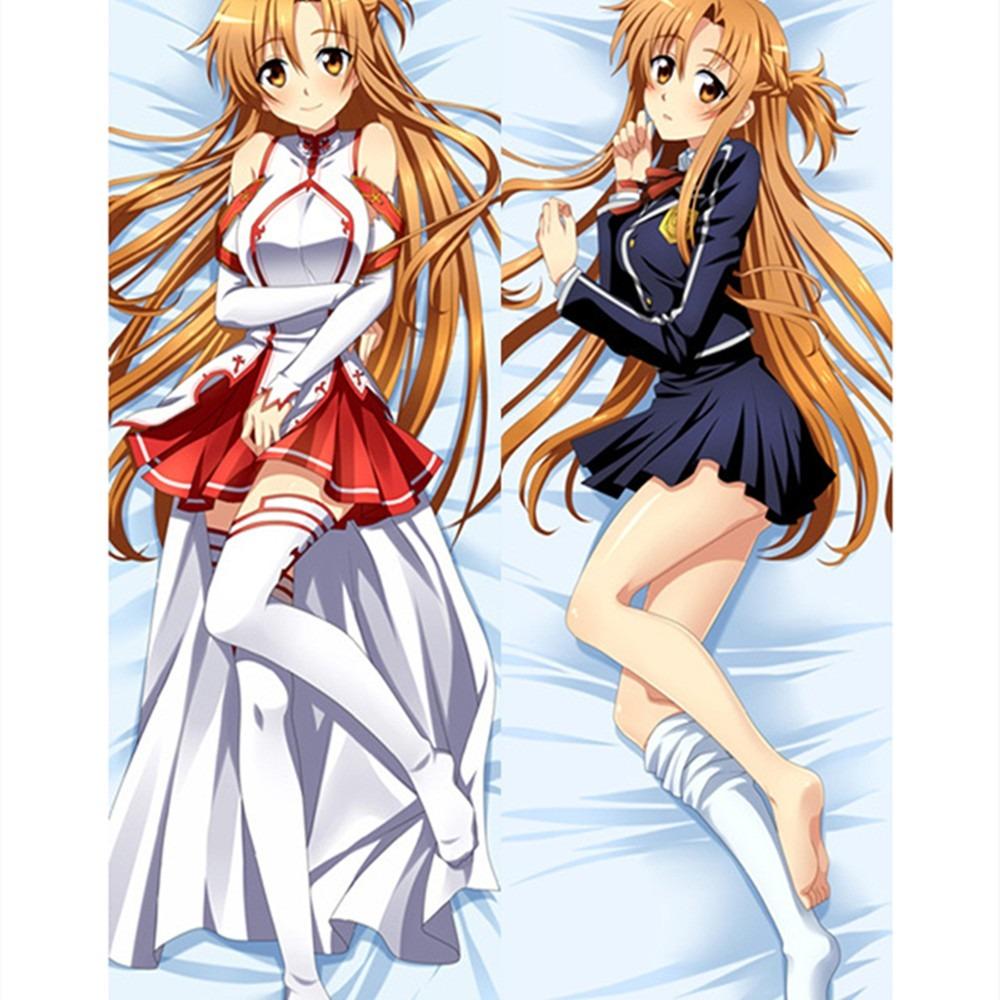 60x180 см аниме Sword Art Online наволочка для тела Dakimakura, чехол для подушки Manga Dakimakura, постельное белье, наволочка для обнимания тела