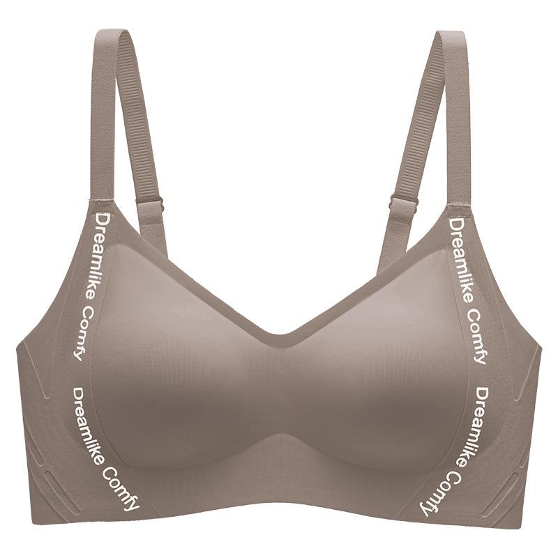 Бюстгальтеры больших размеров Женские собирающие и поддерживающие бюстгальтеры Тонкое женское нижнее белье против провисания Полная чашка Без косточек