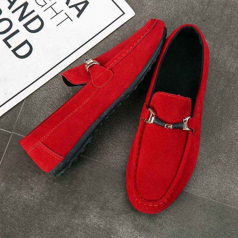 Doudou Shoes Men's Spring and Autumn New Shoes Men's Casual Shoes Versatile Trend Korean Version One-pedal Lazy Shoes Men's Doudou Shoes