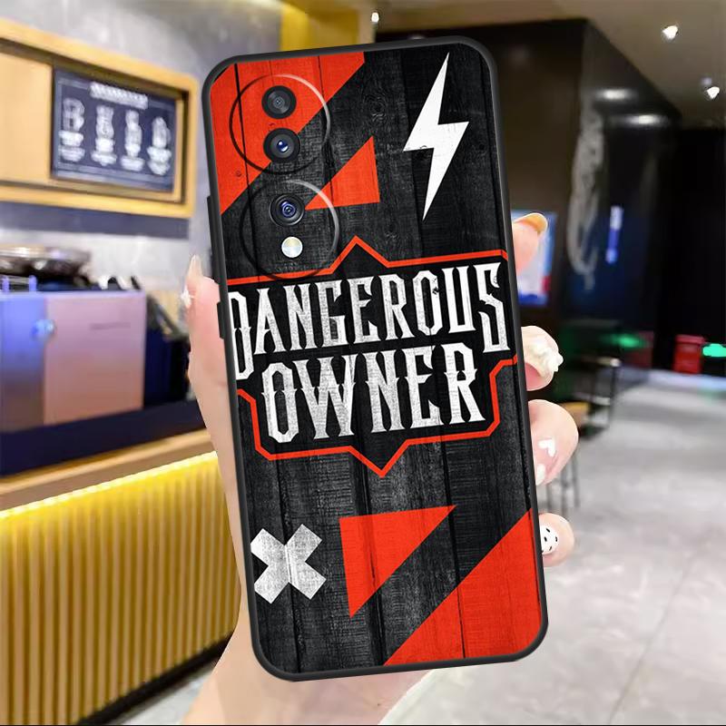 Предупреждение Гнев Опасность Владелец Для Honor Magic 8 7 6 Pro Чехол Для Honor 200 400 50 70 90 Lite X8c X8b X9a X9b X9c X9d Win RT