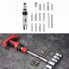 16Pcs Impact Screw Driver Set Screws Removal Tool High Hardness Wearproof Anti-slip Damaged