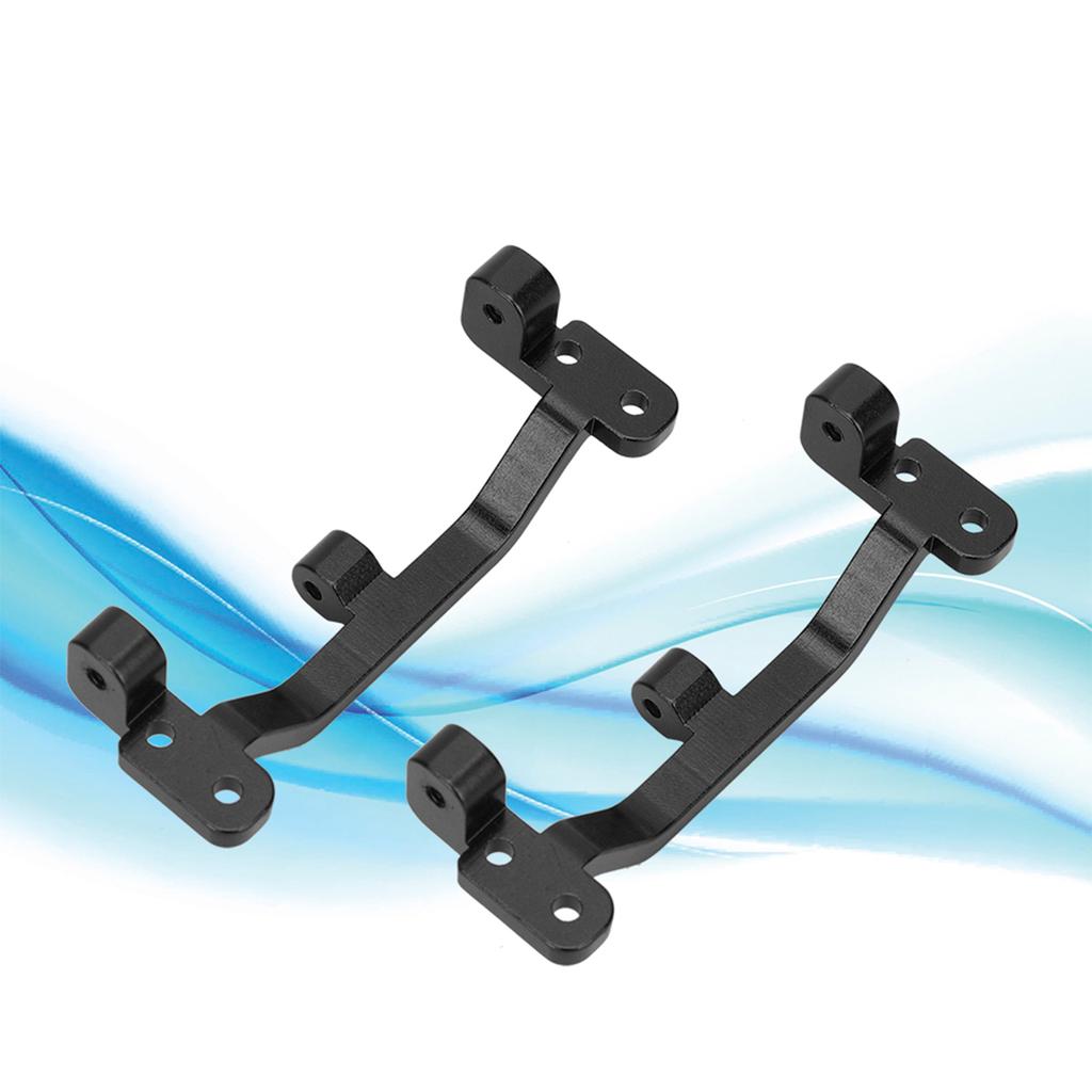 Крепления передней и задней тяги из алюминиевого сплава, подходят для MN D90 MN 99 MN 91 FJ 45, детали для апгрейда(Черный 1 шт. )