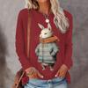 Осенние/зимние футболки с длинным рукавом для женщин с забавным принтом животных, женские кавайные свитера с круглым вырезом, женская одежда, модные топы, новые