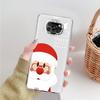 Case For Xiaomi Mi Poco X3 NFC 11 Lite M3 10T 9T 12 Redmi Note 10 9 9S 8 8T 7 Soft Clear Phone Cover Snowman Christmas