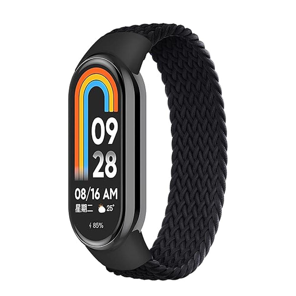 Ремешки для Xiaomi Mi Band 10 9 8 NFC miband умные часы аксессуары Запасной ремень Плетеный браслет correa mi band 10 ремешки