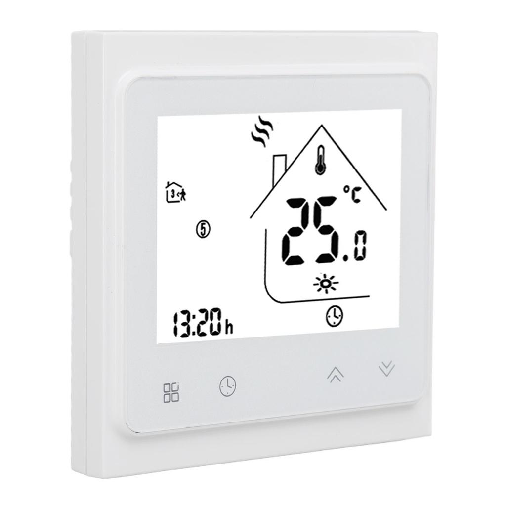 BHT 002GC Программируемый термостат для котла с цифровым сенсорным экраном и большим ЖК-дисплеем