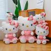Hello Kitty Wedding Series Large Plush Toy With Pp Cotton For Home Decor