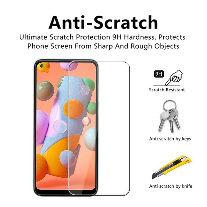 3 шт. для Samsung Galaxy S21 Ultra S20 FE 5G закаленное стекло Защитная пленка для экрана телефона Samsung A40 A32A72 Защитная пленка