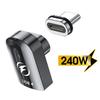 Конвертер Type-C 40 Гбит/с, адаптер USB4 мощностью 240 Вт, высококачественный магнитный адаптер USB-C для мобильного телефона.