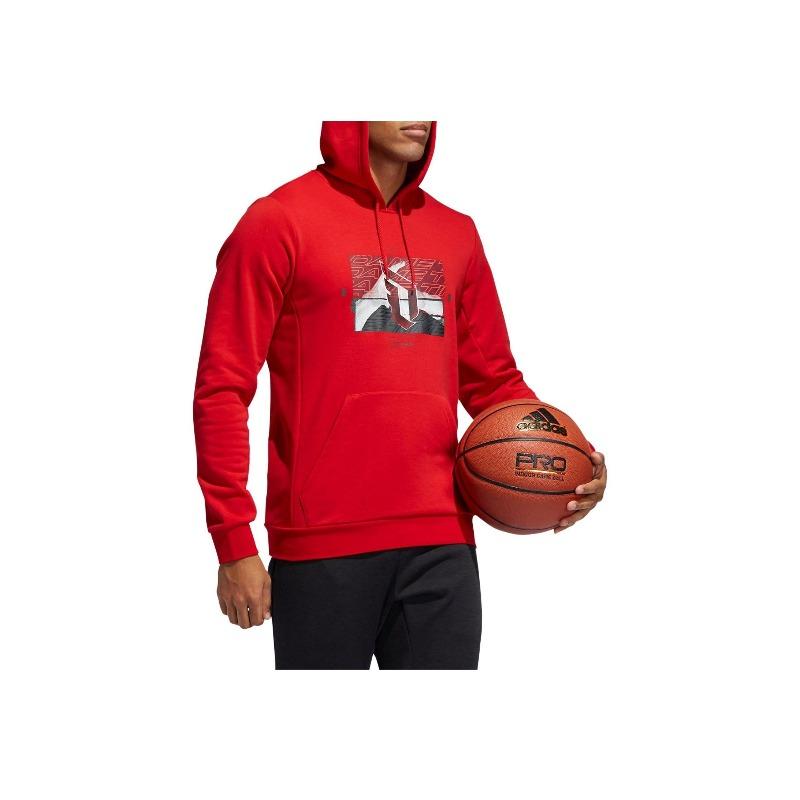 adidas Нео с капюшоном спортивная повседневная американская толстовка мужская толстовка красная GJ2316