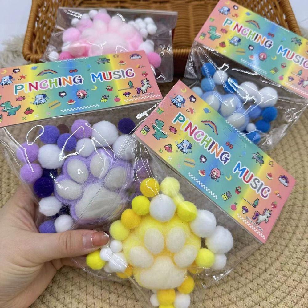 Игрушка для собак в виде кошачьей лапки, мини-игрушка для хомяка с медленным восстановлением, милая игрушка в виде кошачьей лапки с медленным восстановлением, подарок