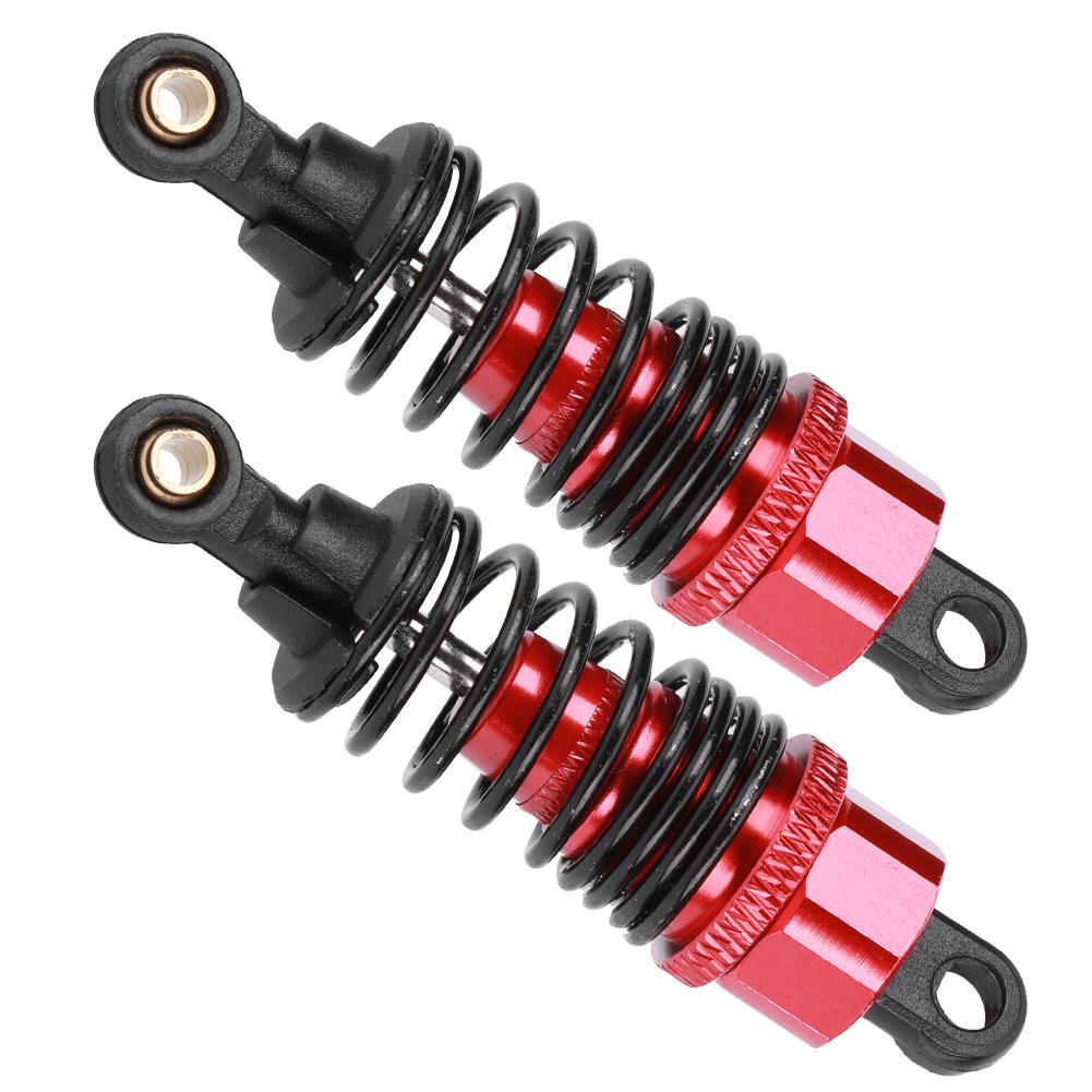 2pcs 110 Metal Shock Struts Damper Fit for HSP RC Car Model Part Accessory Red100MM