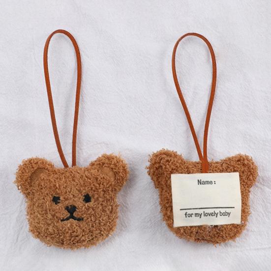 Прекрасный брелок с украшением в виде медведя, уютный сенсорный кулон