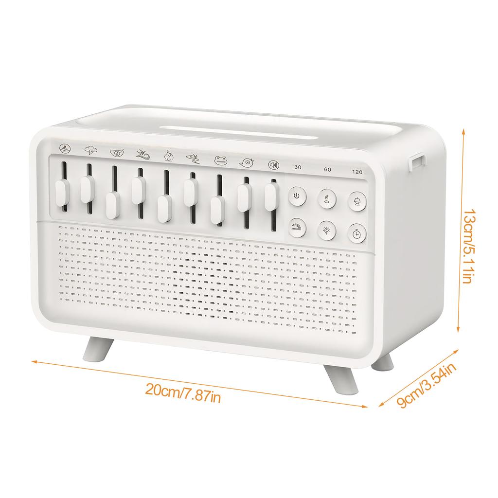 Новый аромадиффузор с белым шумом, Bluetooth-динамик, машина для аромадиффузора с автоматическим отключением, ночник с таймером для терапии сна