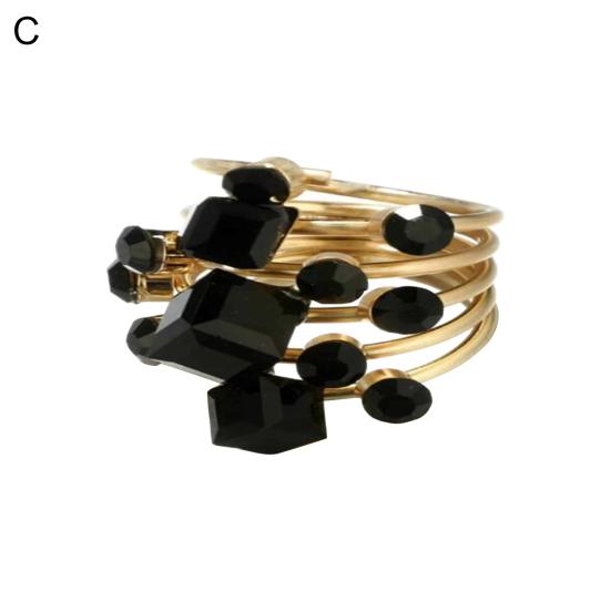 Регулируемое кольцо Изысканный блестящий креативный дизайн с имитацией жемчуга