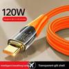 120 Вт 6A USB-кабель Type C, сверхбыстрый зарядный шнур для передачи данных для Xiaomi 12 Redmi Note 11 Samsung S23 S22 Huawei Type-C, зарядный шнур