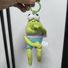 24pcs/lot 4inch New SpongeBob SquarePants Plush Toys Keychain Cute Bikini Bottom Residents anime dolls bag Charm gifts