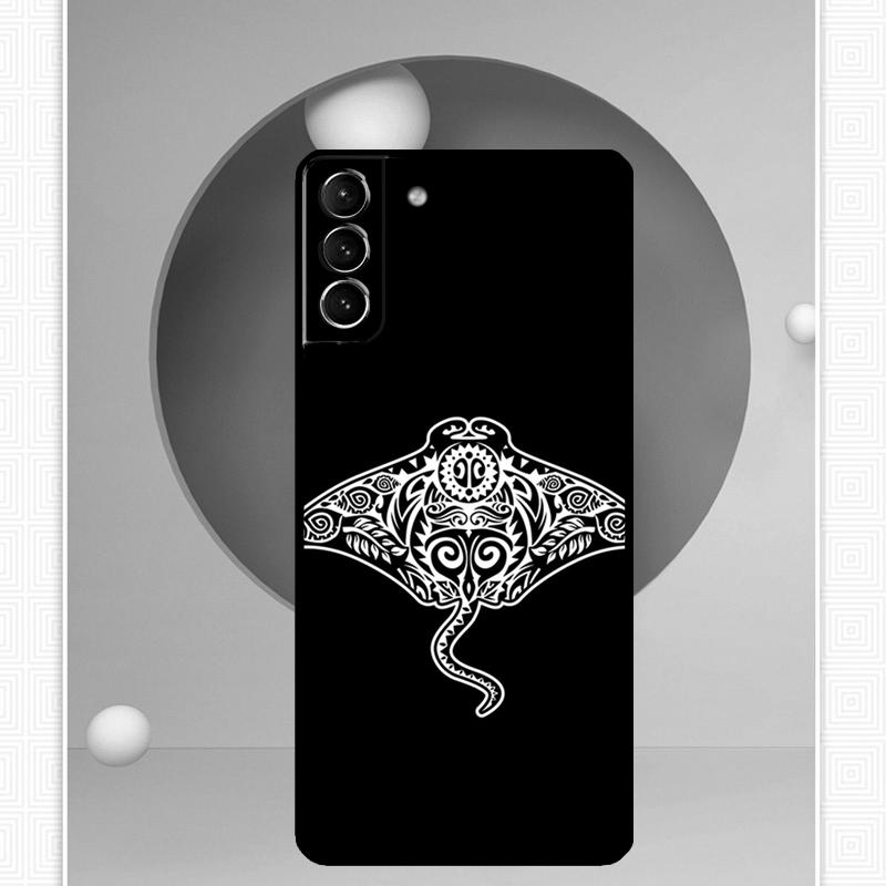 Чехол с животным скатом для Samsung Galaxy S24 Ultra S22 Plus S20 S21 FE S8 S9 S10 Note 10 20 S23 Ultra