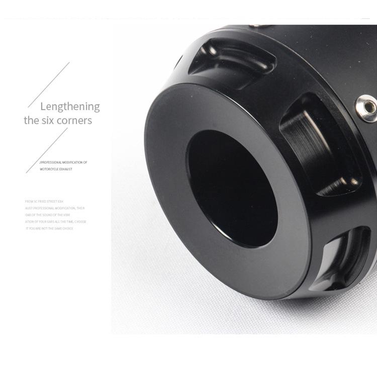 Enhanced Exhaust Pipe for ZX6R Sai 600, Kymco 450RR, GSX/DL250, CBR/NX400R