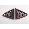 For Subaru Crosstrek Impreza  2024 Car Accessories ABS Side Door Rear View Window Spoiler Cover Trim ert Garnish Bezel