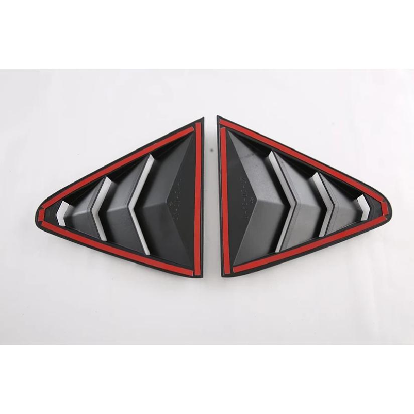 For Subaru Crosstrek Impreza 2024 Car Accessories ABS Side Door Rear View Window Spoiler Cover Trim ert Garnish Bezel