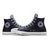 Converse Кожаные высокие черные кроссовки унисекс Chuck Taylor All Star Thunder Daze Blue A06570C